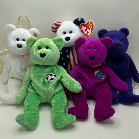 Beanie babies collection lot of 5 - Picture 1 of 10
